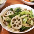 低カロ探検隊's cooksnap of when they made 青野菜のバリバリ中華炒め.