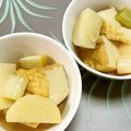ヌーシ's cooksnap of when they made 長芋と厚揚げの煮物.