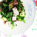 chako106HM's cooksnap of when they made 簡単♪クレソンとベーコンのガーリック炒め.