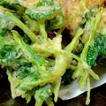 チェリム's cooksnap of when they made 山菜 ♪カラットサクサクみつばの天ぷら♪.