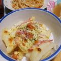 ばく★ちく's cooksnap of when they made 速攻でできる！冷凍ポテトとチーズ焼き☆.