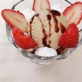 4児男子母さんの台所's cooksnap of when they made 簡単☆市販の寒天とアイスでパフェ風.