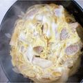 へい♡ゆー♡'s cooksnap of when they made ★★めんつゆの甘い親子丼★★.