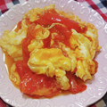 ♡arisa♡'s cooksnap of when they made オイスターソースで簡単☆トマトの玉子炒め.