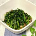 サヤスカマカン's cooksnap of when they made 春菊のバター醤油炒め.