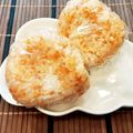 あーこ姐's cooksnap of when they made 焦がしにんにく醤油の鮭チーズおにぎり♪.