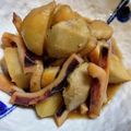 クック茶々茶's cooksnap of when they made コストコ冷凍焼きイカで里芋の煮物.
