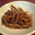 maruru-nn's cooksnap of when they made 母の味！美味しく出来る簡単キンピラ！.