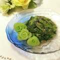 ＊naｰno＊'s cooksnap of when they made 簡単時短☆レンジでほうれん草の胡麻和え.