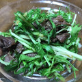音の子's cooksnap of when they made 牛こま切れ肉と水菜の炒め物.