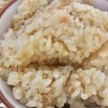 ムーヒツジ's cooksnap of when they made 簡単3分!ツナとなめたけの炊き込みご飯.