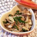 tikariri's cooksnap of when they made エリンギとピーマンのナムル♪.