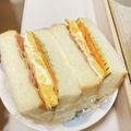 naopon☆'s cooksnap of when they made レンチンで簡単！厚焼き玉子のサンドイッチ.