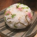 クック5E2Q86☆'s cooksnap of when they made お弁当に★大人の漬物おにぎり.