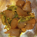 inLondon's cooksnap of when they made セロリの葉と蒟蒻の甘辛炒め.