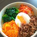 ゆなほむcrea's cooksnap of when they made 簡単ナムルでビビンバ丼！.