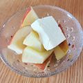 ゆかりんご117♪'s cooksnap of when they made ワインに！フレッシュリンゴとクリチの前菜.