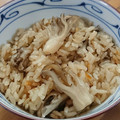 かいとうコスモス's cooksnap of when they made 舞茸と油揚げの炊き込みご飯.