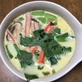 ～チョピコ～'s cooksnap of when they made 松茸のお吸い物で茶碗蒸し.