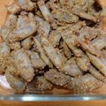 ライチ好き好き's cooksnap of when they made 常備菜★ご飯がススム牛蒡の胡麻味噌炒め.