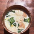三毛猫調理愛好家☆★'s cooksnap of when they made かんたん★きのこの豆乳スープ.
