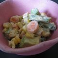 mapledip's cooksnap of when they made アスパラとコーンのカレーマヨサラダ.
