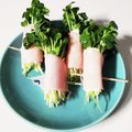 七星てんとう's cooksnap of when they made お弁当♬♫ かいわれのハムマヨチーズ巻き.