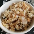 はるいろいちご's cooksnap of when they made 家事ヤロウ『海苔とベーコンの炊込みご飯』.
