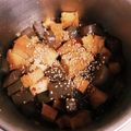 ♬あじさいのレシピ♬'s cooksnap of when they made 厚揚げこんにゃくの甘辛煮.