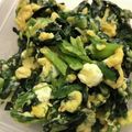 料理ニガテ系女子☆'s cooksnap of when they made 簡単！ほうれん草の卵炒め.