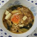 クック5SNINO☆'s cooksnap of when they made 落とし玉子とキムチの味噌汁.