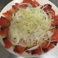 クックVZOQ1R☆'s cooksnap of when they made 簡単！激うま！！サーモンのカルパッチョ☆.
