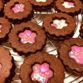 ＊イーヲン＊'s cooksnap of when they made * ガナッシュサンド・クッキー *.