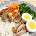 ヨーダ☆まま's cooksnap of when they made 炊飯器でシンガポールチキンライス！.