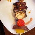 ☆くまこ☆R＆H's cooksnap of when they made やわらか牛肉でBBQ串焼き.