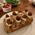 怪傑ねこ仮面's cooksnap of when they made たっぷりカスタードの優しいモンブラン.