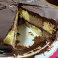 クックFBKAX4☆'s cooksnap of when they made チェッカー柄のケーキ★サンセバスチャン.