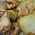 ＊Ryo_ko＊'s cooksnap of when they made 鶏ももとじゃがいものガーリックバター焼き.