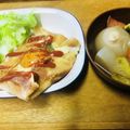 piy_cafe＊'s cooksnap of when they made ふすまパンミックス＊低糖質ガレット.