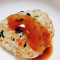 きなこanne's cooksnap of when they made とろ〜りあんかけの豆腐ハンバーグ.
