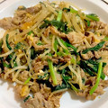 ♪ゆかたん♡'s cooksnap of when they made ☆ニラ豚のたっぷりしょうが炒め☆.