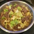 うめ香港's cooksnap of when they made 牛肉とキャベツのみぞれ煮.