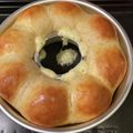 ケクケク's cooksnap of when they made エンゼル型でチーズパン♪.