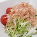 rie-sa's cooksnap of when they made 大根ときゅうりのサラダ★柚子胡椒ポン酢味.