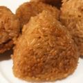 HAKU2006's cooksnap of when they made 簡単♪醤油で炊いたご飯で♪焼きおにぎり.