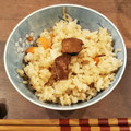 おすわりつんこ's cooksnap of when they made やきとり缶で簡単炊き込みごはん.