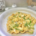 はらぺこしろうさぎ's cooksnap of when they made 長ネギの卵とじ お弁当にも(o^^o).