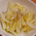 ＊amor＊'s cooksnap of when they made 白菜とりんごのさわやかサラダ.