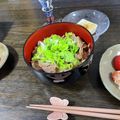 ポラリス管理栄養士's cooksnap of when they made 豚しゃぶ☆きのこあんかけ丼.