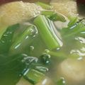 あゆたっくん's cooksnap of when they made 【速攻みそ汁）小松菜と油揚げ.